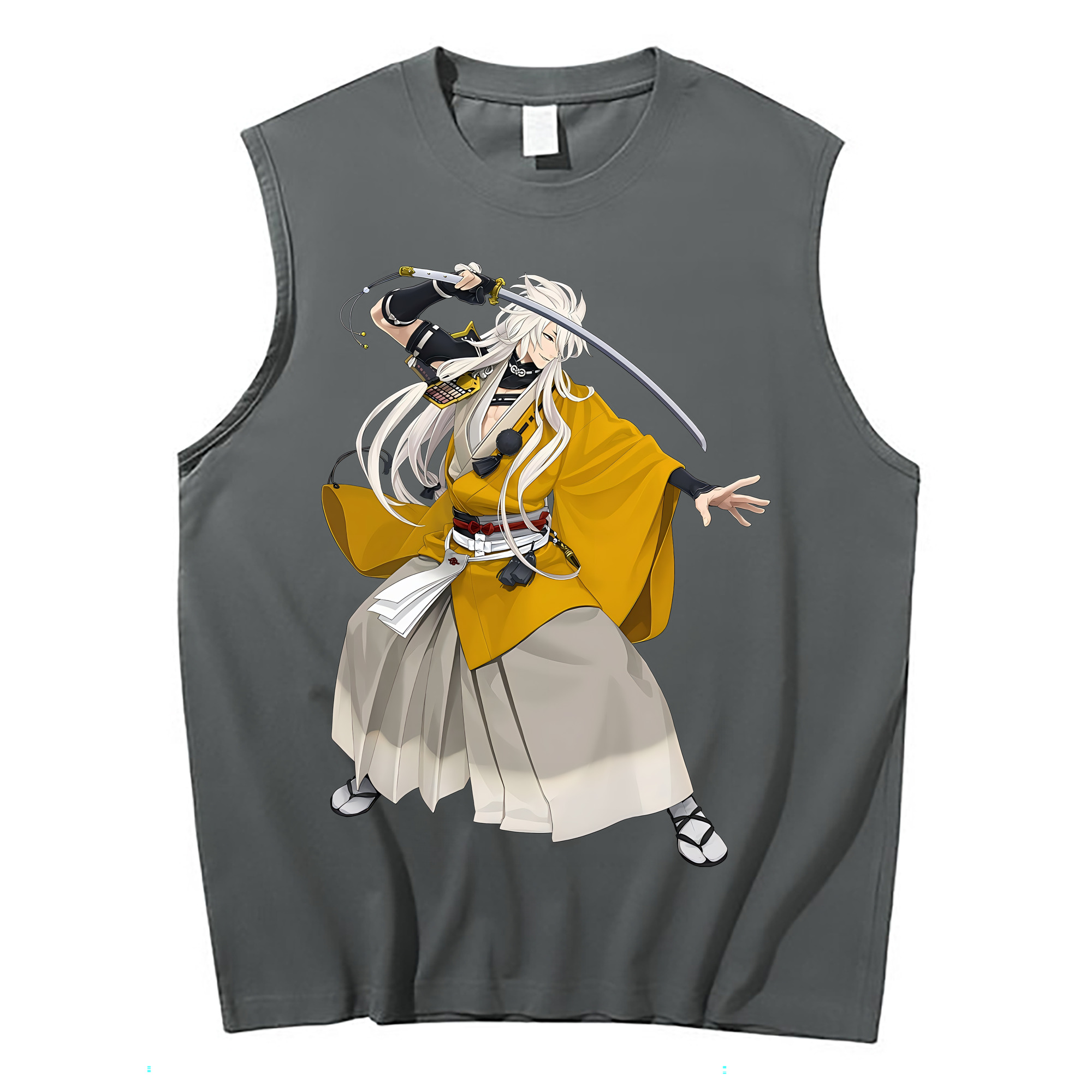 （画像用） 刀剣乱舞 Touken Ranbu コットン100％タンクトップ（フロントプリント）